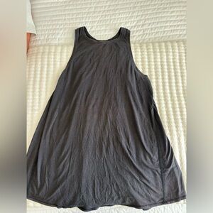 Lululemon Align Flowy Open Back Split Tank- Size 8- black